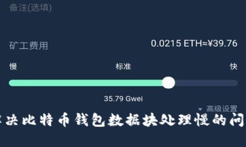 解决比特币钱包数据块处理慢的问题